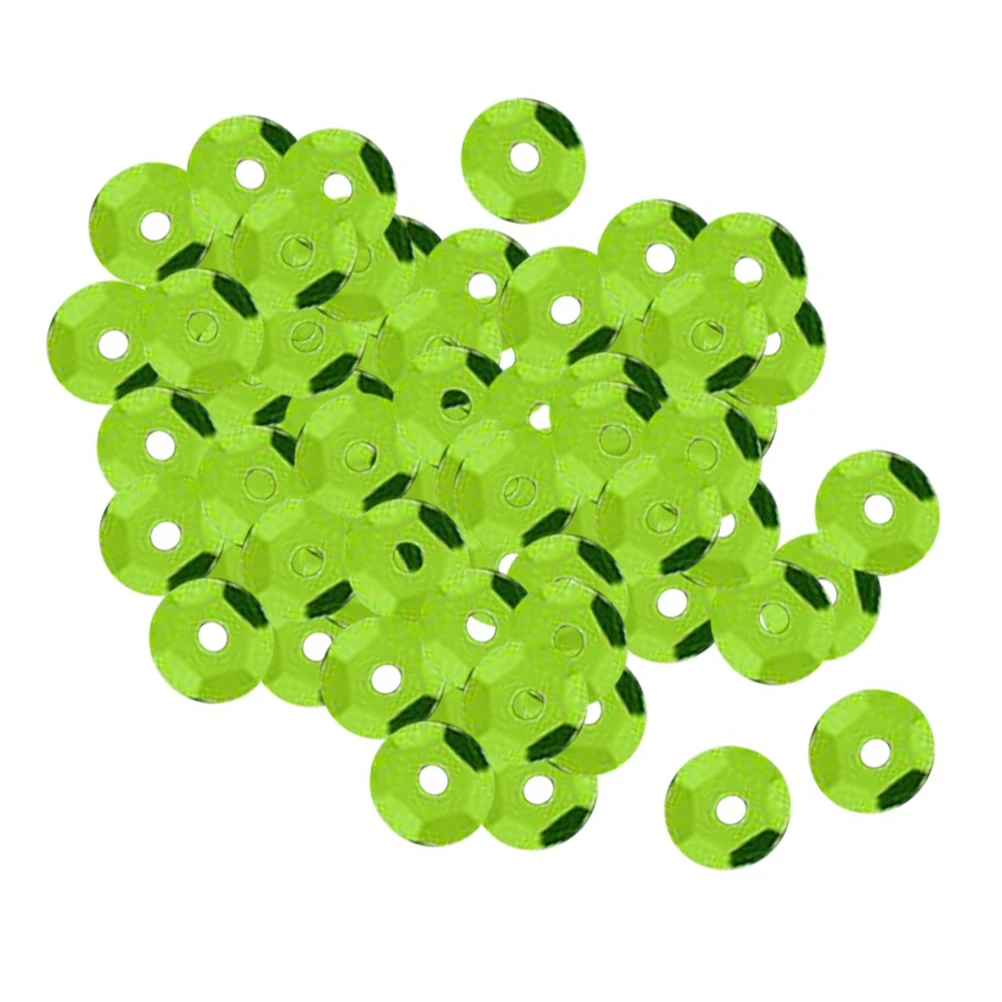

1000pcs 6Mm Colorful Sequins Round Sparkling Pvc Loose For Craft Sewing Embellishment Diy Wedding Clothing Shoes Bag Accessories