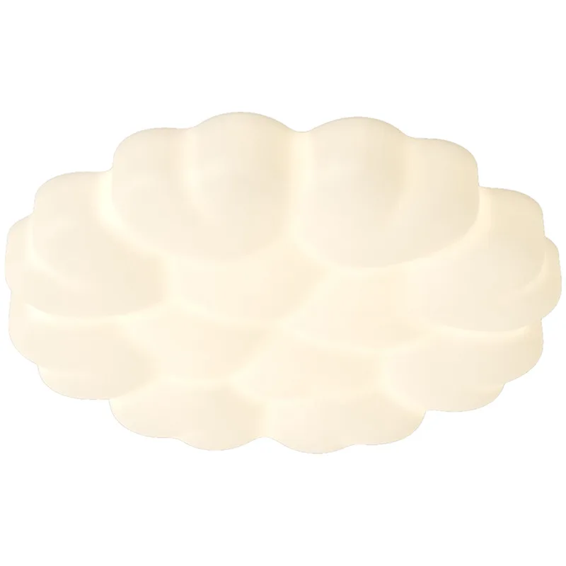

Cloud ceiling light bedroom light main living room dining chandelier pumpkin cream wind children's room flower-shaped lamp