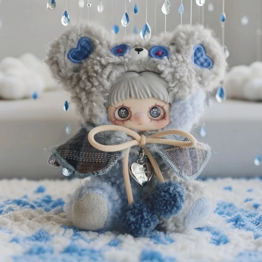 Genuine Maymei Tiny Bears Cookie Series Blind Box Kawaii Vinyl Face Keychain Mystery Box Anime Figure Decor Collection Kid Gifts