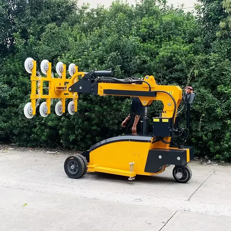 Wmwmnu for Mini Telescopic Glass Lift Crane Manipulator New CE Small Curtain Wall Glass Lifting Equipment