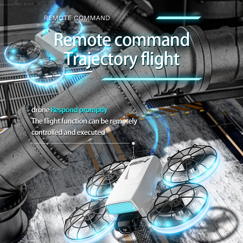 H28 Pro Max cámara Dual profesional plegable cubierta protectora completa pantalla de control remoto de 4,3 pulgadas Motor RC Quadcopter juguetes regalo