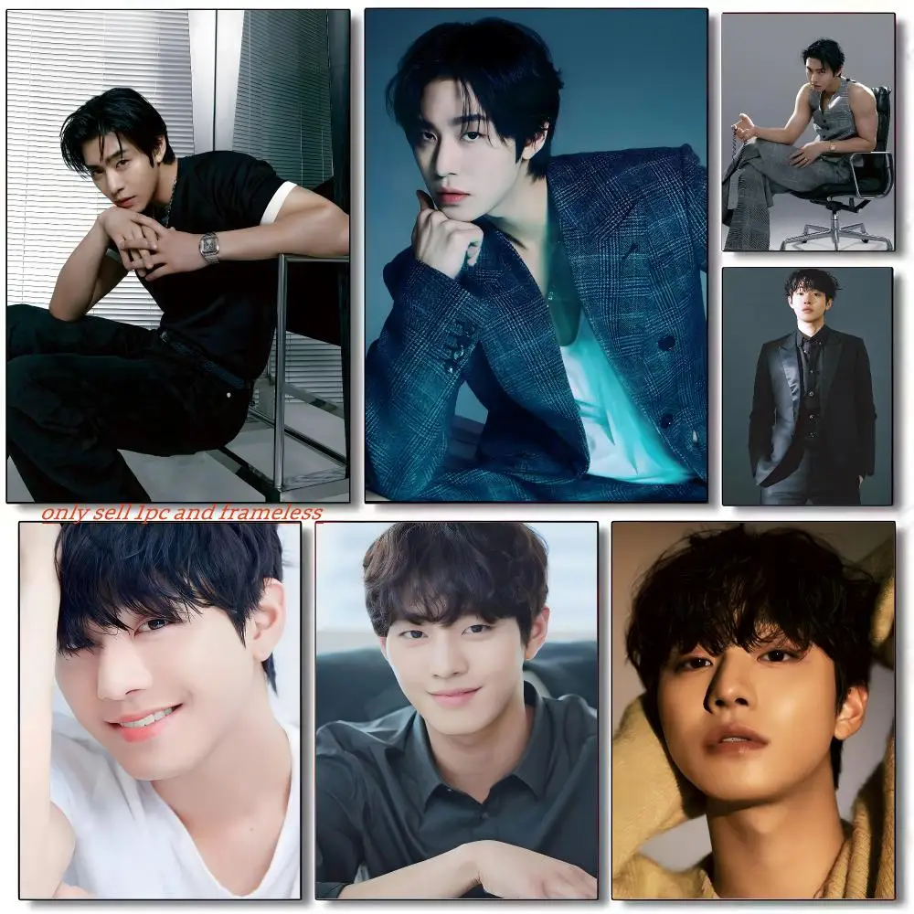 Ahn H-hyo-seop Actor Poster Wall Art Poster Paintings Are Suitable For Clubs Living Rooms And Bedroom