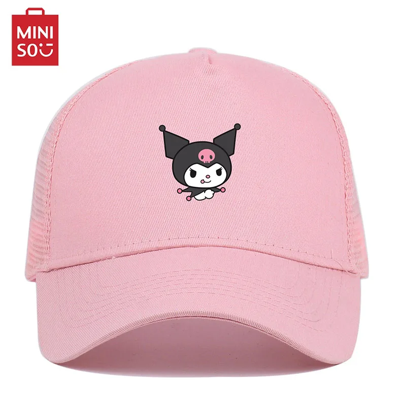 Sanrio Anime Hello Kitty Baseball Cap Kawaii Cartoon Kuromi Sunshade Ventilate Baseball Cap Peaked Cap Kids Toys Birthday gift