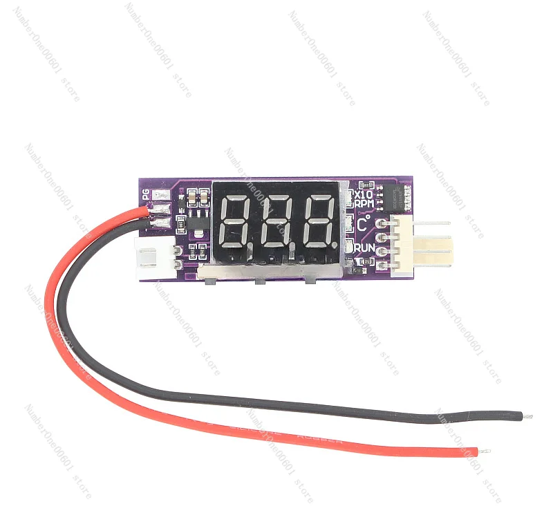 12V Four Wire PWM Fan Temperature Controller 3A Temperature+speed Digital Display Fan Speed Reduction and Noise Reduction