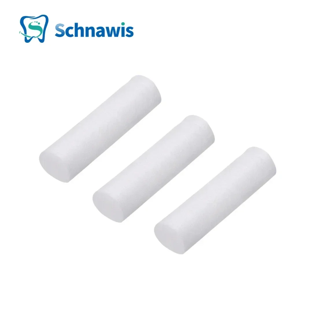 Dental Medical Surgical Cotton Rolls Tooth Gem Cotton Roll Disposable Absorbent Hemostatic Cotton Cloth Dentist Supplies&Cotton