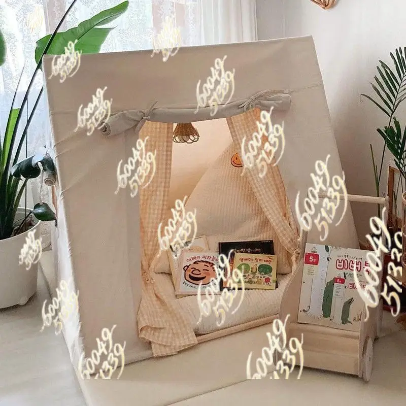 apply to Kids Triangle Play Tent, Indoor Solid Wood Thickened Game Castle House