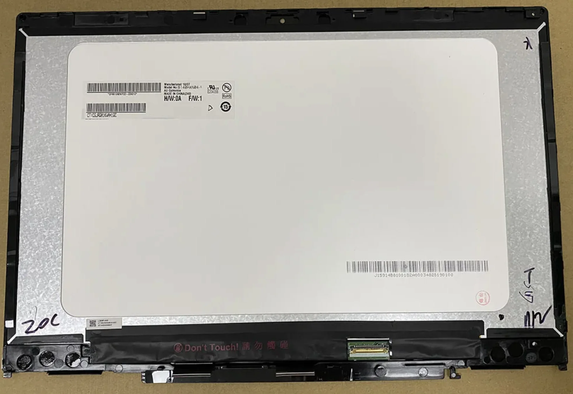 

AAA+ 14" LCD For HP Pavilion X360 14-CD0009NS Laptops Touch Screen LCD Display Digitizer Assembly with frame 1366*768 1920*1080