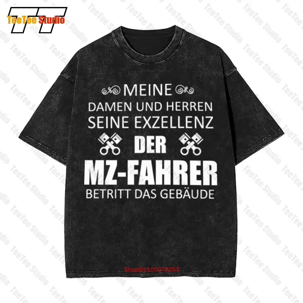 Simson Mz- Fahrer Seine Exzellenz Vintage Oversized T-Shirt 06P0
