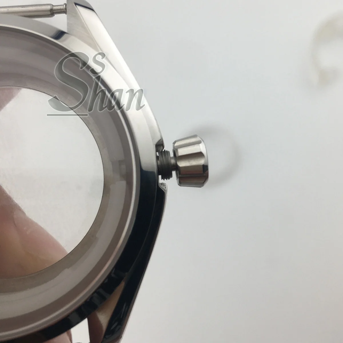 Boîtier pilote NH35 40mm, verre saphir NH34 NH35 NH36 ETA2824 PT5000, mouvement, bracelet en acier inoxydable, fermoir papillon