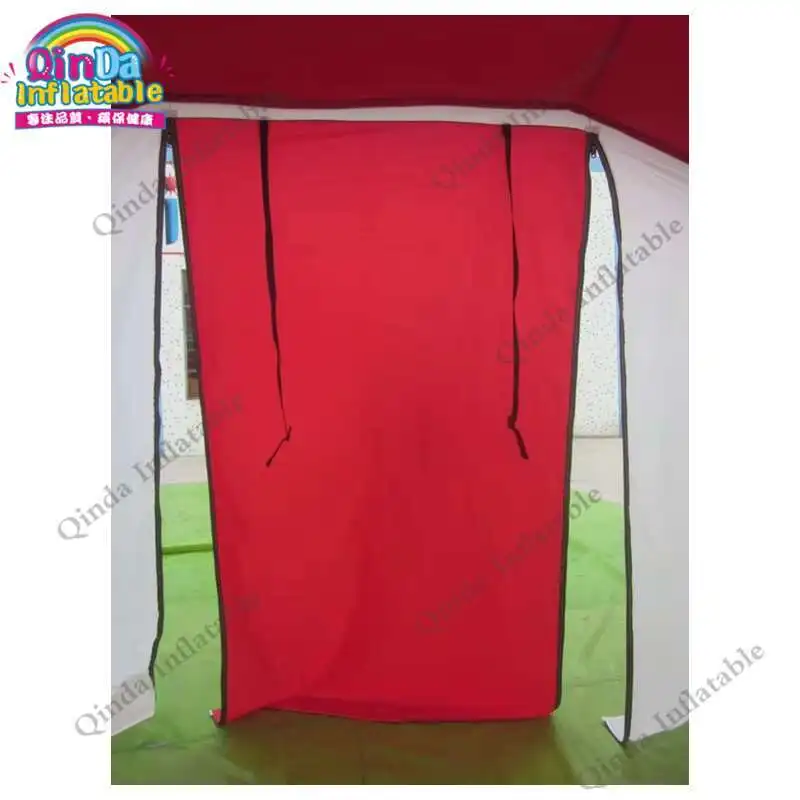 Tente gonflable personnalisée d'hôpital de terrain de tente gonflable d'abri de premiers secours pour l'extérieur