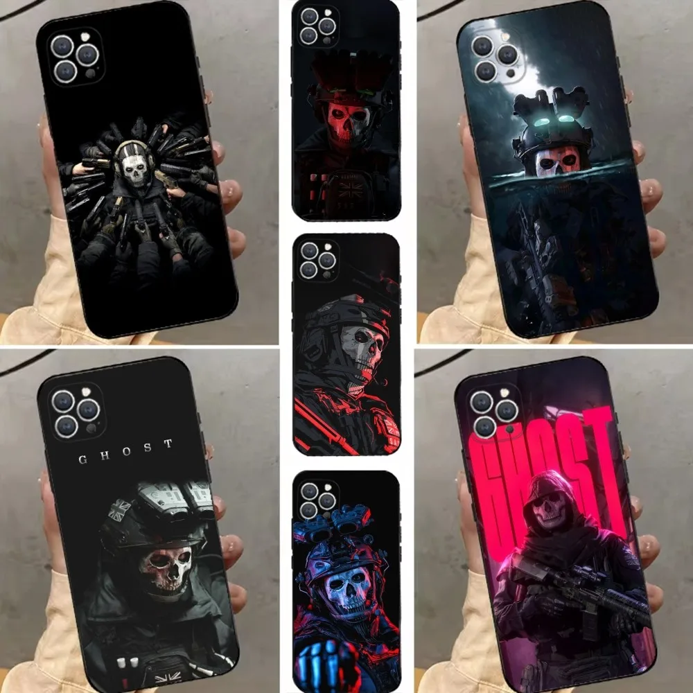 

Game Call Of D-Duty 2 Phone Case For iPhone 15,14,13,12,11,Plus,Pro Max,XS,X,XR,SE,Mini,8,7 Soft Silicone Black Cover