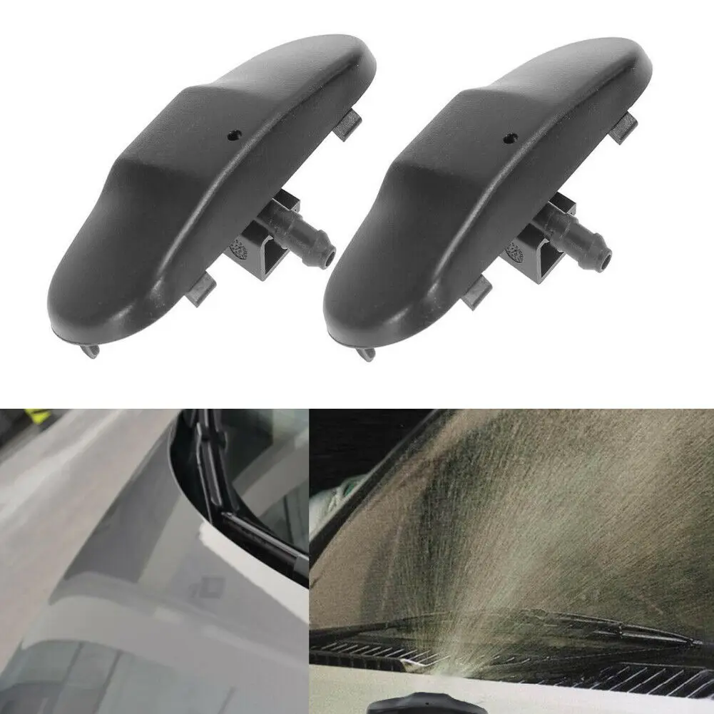 

2Pcs Windscreen Washer Jet Spray Nozzle For VW CC Jetta Golf MK5 MK6 Passat Caddy Windscreen Wipers Parts Car Accessories