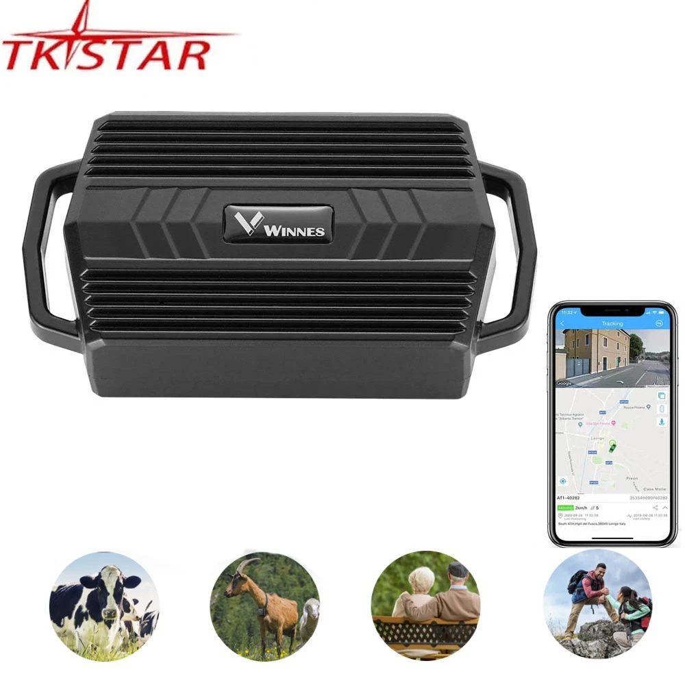 TK935 Personal GPS Animal Tracker with Strong Magnet GPS Locator Tracking for Cow Sheep Realtime Tracking Voice Monitor Free APP