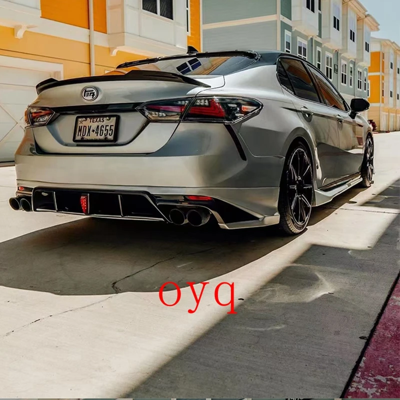 

For 2018-2022 Toyota Camry high quality Carbon Fiber rear boot Wing Spoiler Rear Roof Spoiler Wing Trunk Lip Boot Cover