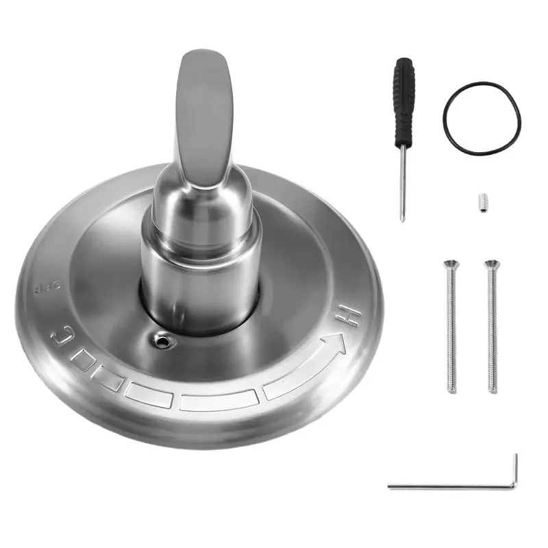 

ABRU-Single-Function Valve Trim Kit For Delta Foundations 13 Series, Handle Set For Shower Faucet System, Stainless BT13010 C