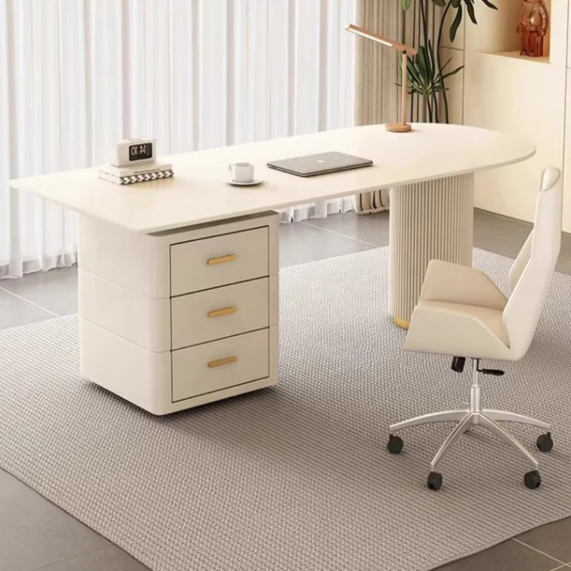 Modern Desk Writing Table Desktop Office Supplies Accessories Room Desks Computer Automatic Mesa Ordenador Organizer Work