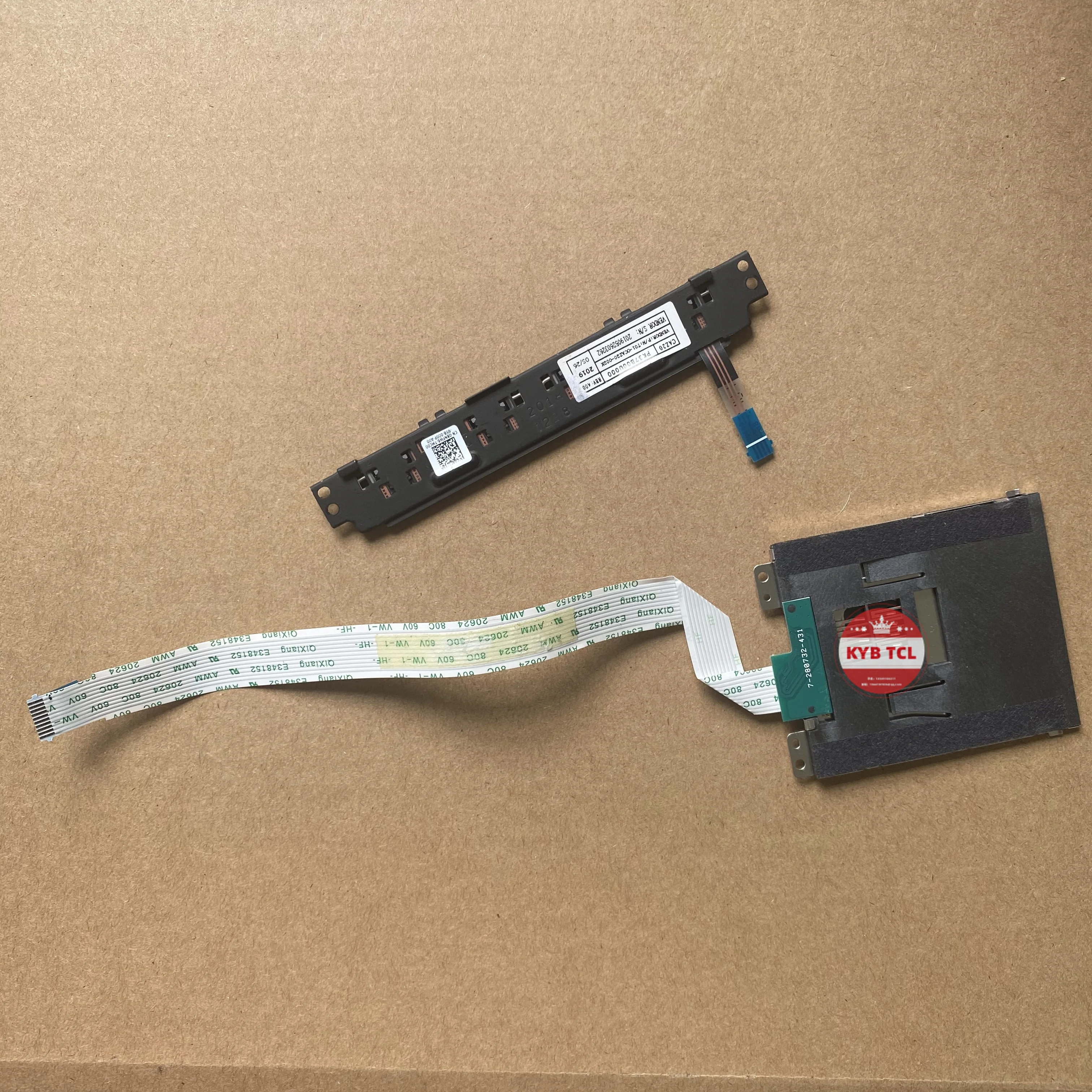 For Dell 7490 7480 P73G Laptop TouchPad Board Left & Right Mouse Click Buttons or Smart Card Reader Or Cable 08NFW6 0T54GY 8NFW6