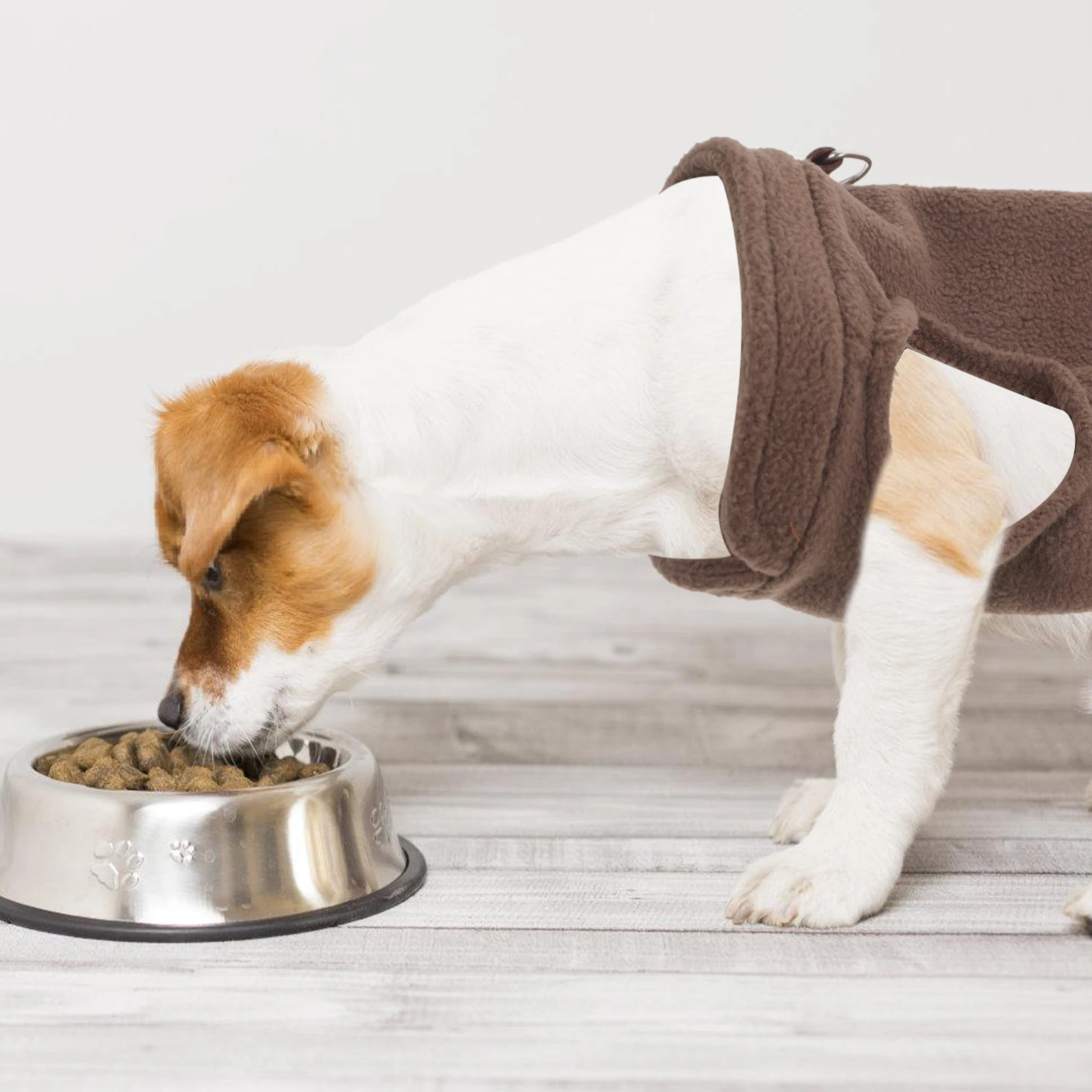 

Solid Color Dog Fleece Vest Warm Winter Pet Clothes for Small Medium Breeds Comfortable Loose Fit with D-Ring Leash Ready