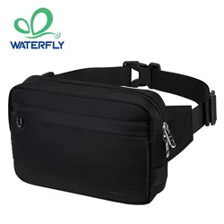 WATERFLY Fanny Pack Waist Bag Belt Bag For Women Men Crossbody Bags Theft Fashion Waist Packs For Hiking Running Travel Walking