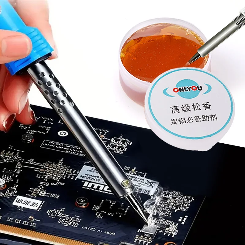 20g Rosin Flux Soldering Paste High Purity Welding Flux Soldering Tin Cream Welding Grease Paste Flux for PCB BGA PGA SMD Repair