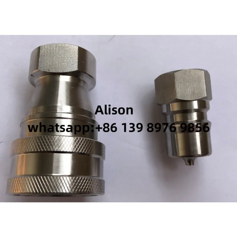 

PARKER Quick Coupling SH6-61 SH6-62 Stainless Steel Hydraulic Coupling