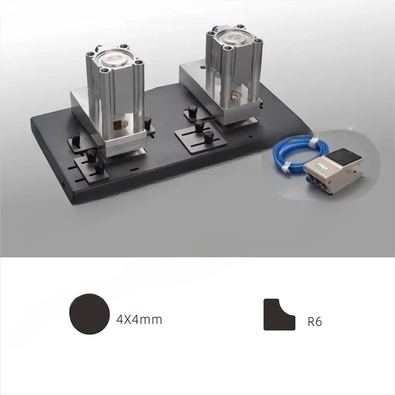 Double Mold High-precision PVC Card Punching Machine with Foot Switch