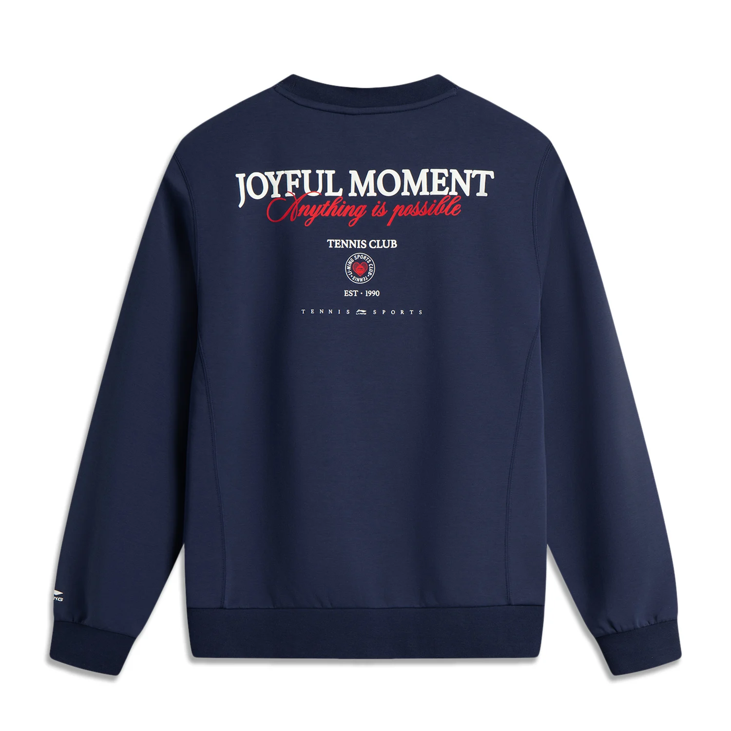 Li-Ning Women Sports Style Sweatshirts Long Sleeve AT DRY BASE Comfortable Round Neck LiNing Leisure Pullover AWDV536