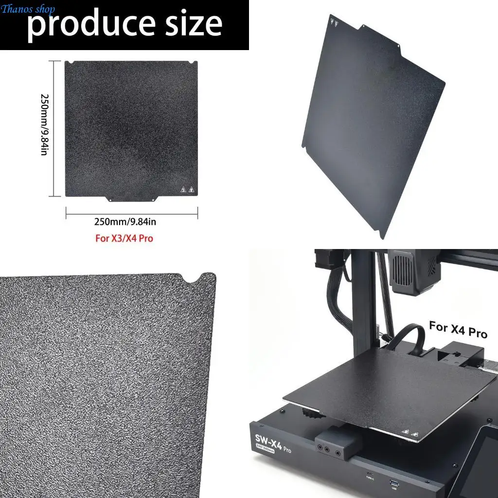 

Магнитный лист PEI для улучшения адгезии первого слоя -принтер X3PRO X4PRO X37A