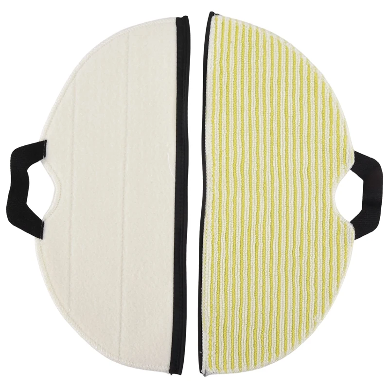 AD-For Shark AI VACMOP Robot Vacuum، أرقام الموديل Shark RV2610WA Aiultra Microfiber Mopping Pads-10Pack، أصفر/رمادي