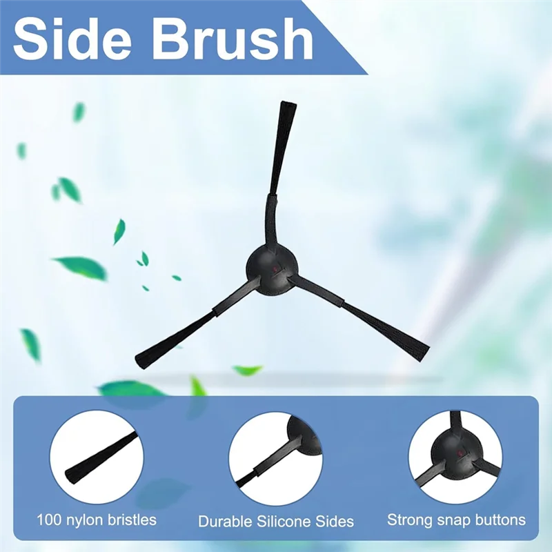 Kit de acessórios a24p para honiture g20/g20 pro, para tikom g8000/g8000 pro, para lararesar evol 3 peças de aspirador de pó robô