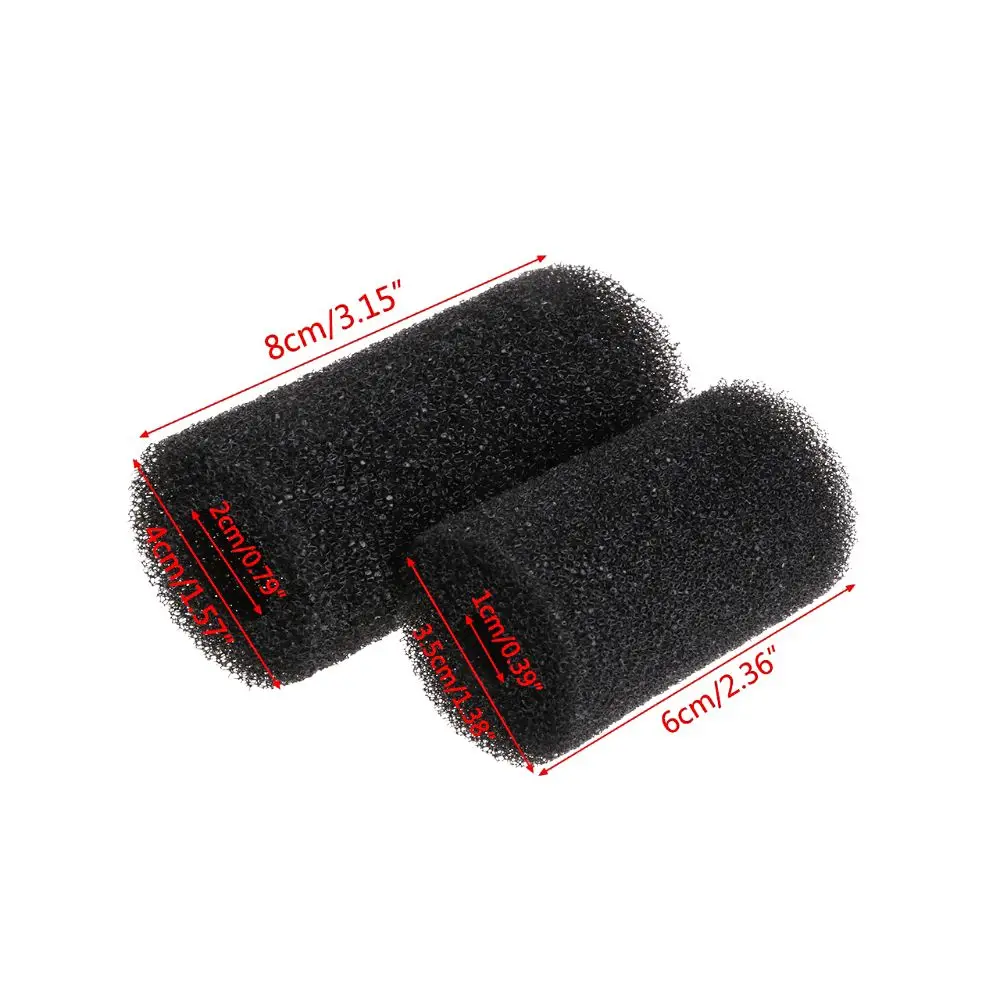 5 Pcs/set Aquarium Biochemical Filter Sponge Fish Tank Inlet Water Pre-Filter Sponge Cartridge Replacement Filter