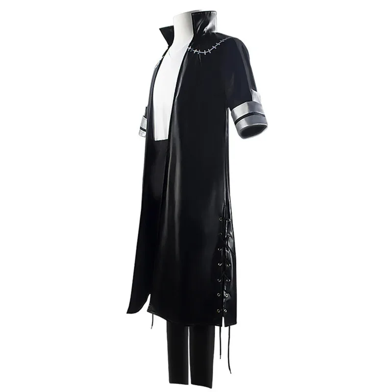 

qq34Hemixush Anime Cos Dabi Cosplay Costume Full Set Unisex Uniform Party Suit