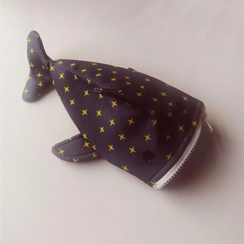 durable-shark-shaped-pencil-pouch-shark-shape-pencil-bag-with-smooth-zipper-closure-capacity-stationery-organizer-thickened