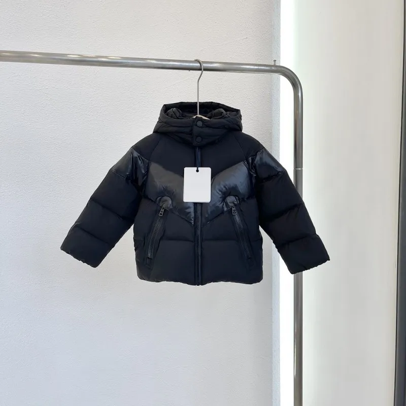 

Autumn and winter Boys and girls hooded Down jacket Y2K Casual jacket outdoors warm Fashion clothing comfort movement Boy coat