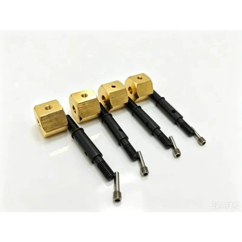 No Mod Required – 1/7 Scale RC Crawler Brass Widening Hex Adapter 6mm Single Side for CK5811V2 CK5812 CK5816