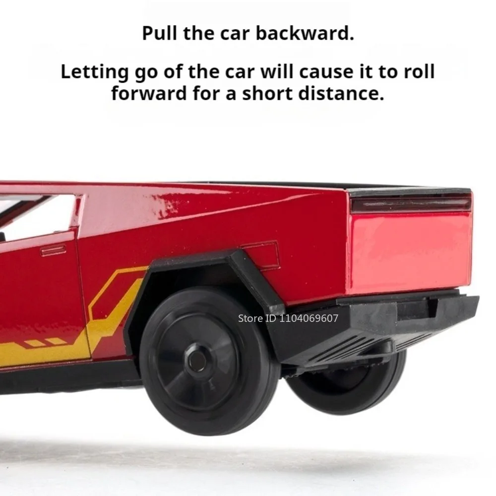 1:32 Miniatuur Pickup Truck Model Speelgoedauto's Legering Diecast Geluid Licht Deuren Geopend Trek Rubberen Banden Jongens Educatief Speelgoed