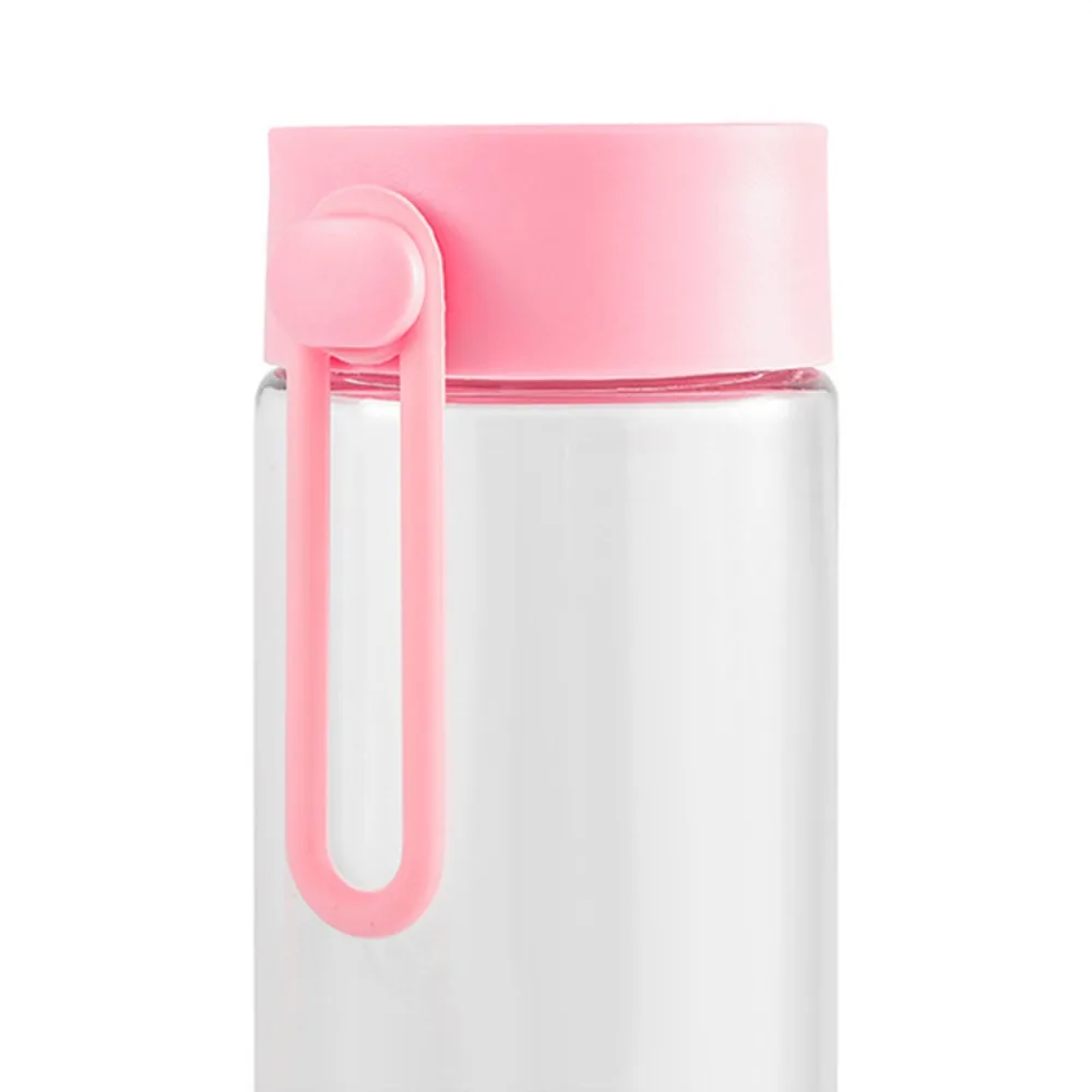 550ml Sports Kettle Large Capacity Fall Prevention Plastic Water Cup Dustproof Portable Fitness Drinking Bottle Climbing