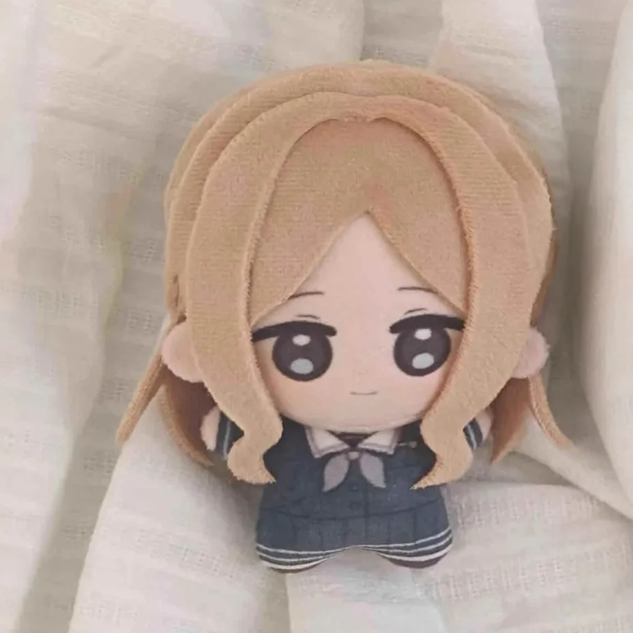 MyGo Chizuru Nahaki 10 cm Nnu llavero de felpa Anime muñeca de algodón bolsa ciega Kawaii coleccionable chica regalo mochila colgante