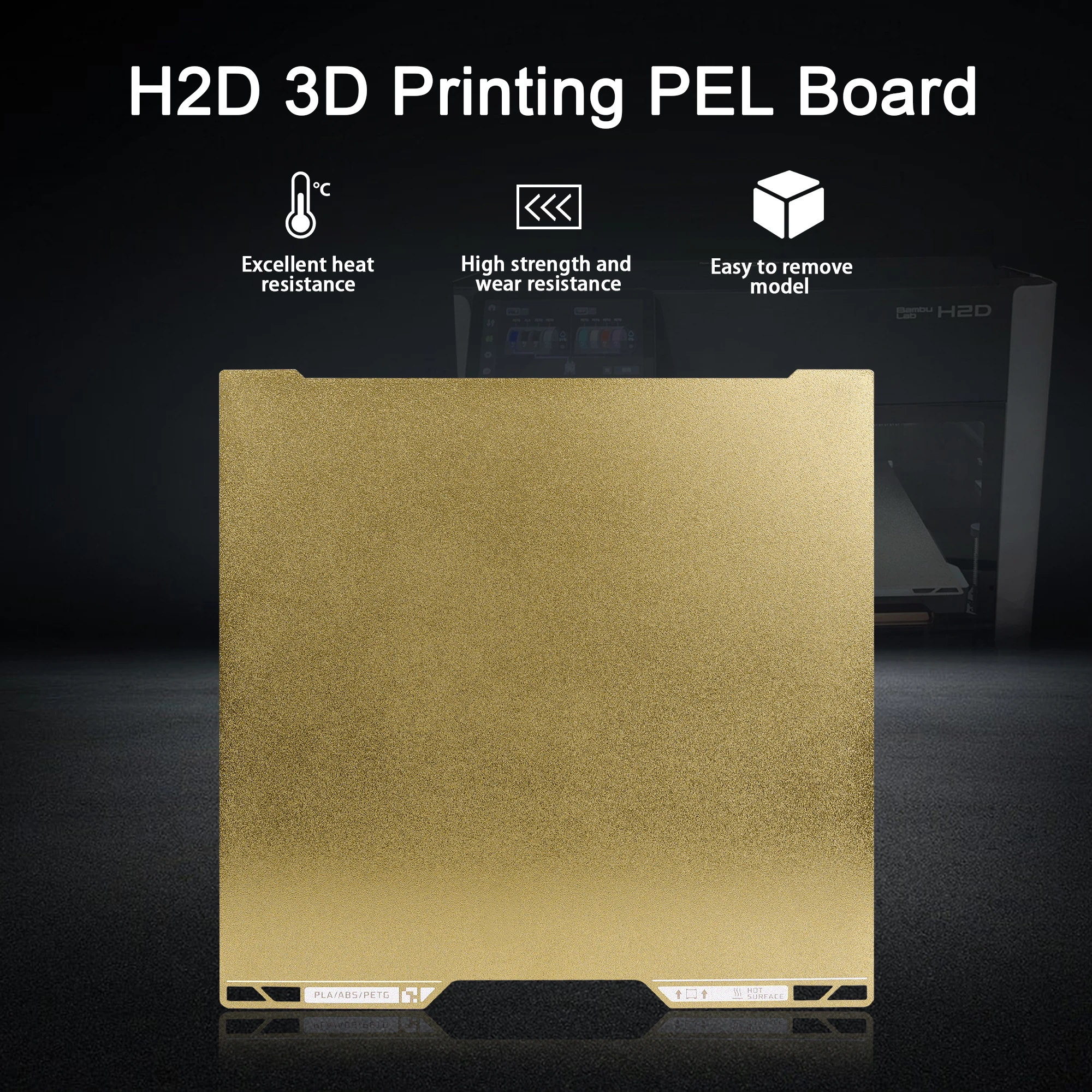 Taz H2D/A2L Nastro Biadesivo PEI per Piattaforma di Stampa 3D per Stampa a Sublimazione