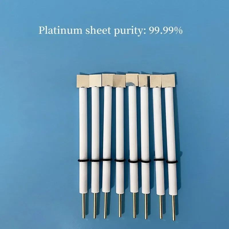 Pt210 Platinum Plate Electrode 10x30x0.3mm High Purity Laboratory Platinum Working/auxiliary Electrode Can Be Invoiced