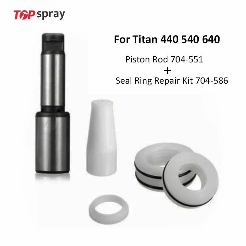 

Topspray Airless Sprayer Replacement Piston Rod For Titan 440 540 640 704551 With Seal Repair 704586