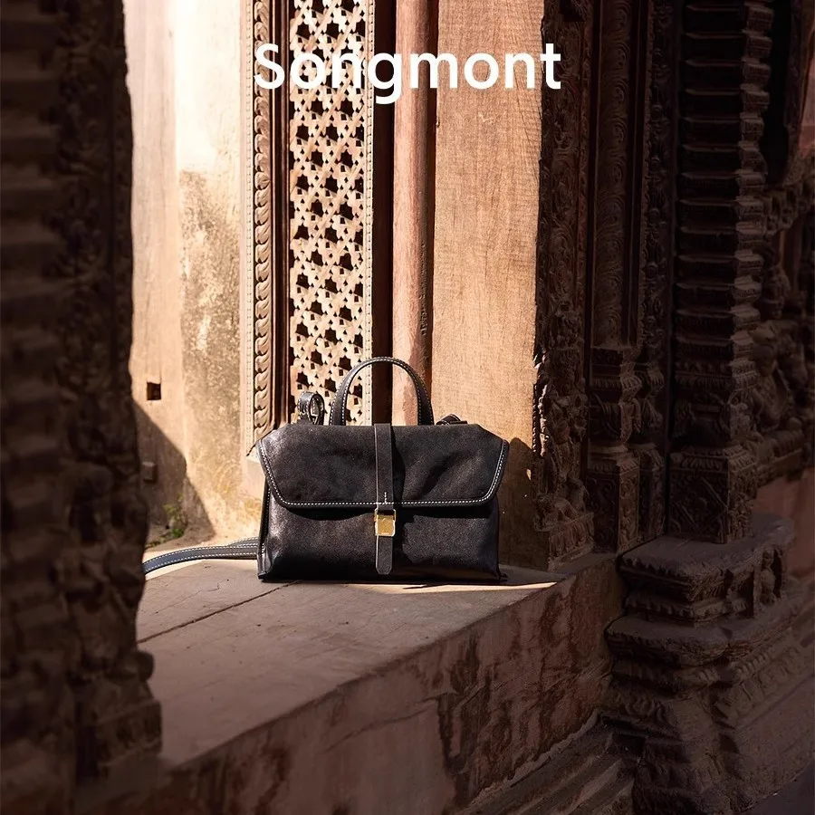 Songmont with travel mini small satchel commuter messenger briefcase crossbody bag