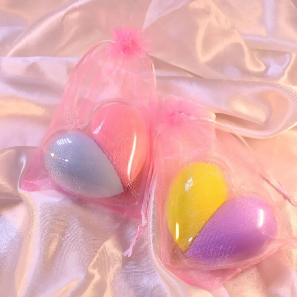 Do Not Eat Powder Love Box Set Makeup Egg Diagonal Surface Delicate Makeup Egg Box Set Soft Hydrophilic Sponge Makeup Egg Powder
