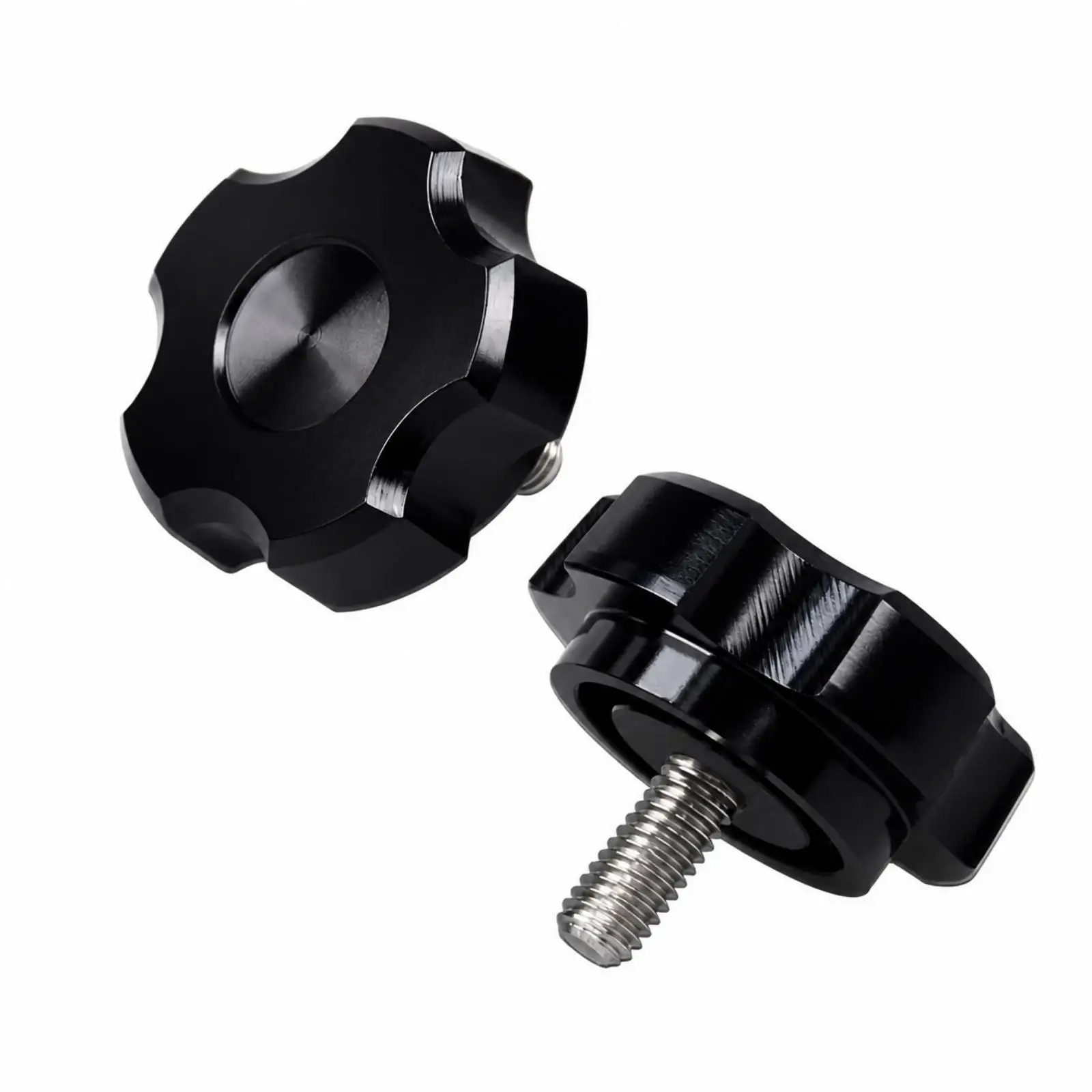 2 Pieces Thumb Screw Mounting Knob Replacement Hardware Tool-Less for Boaters