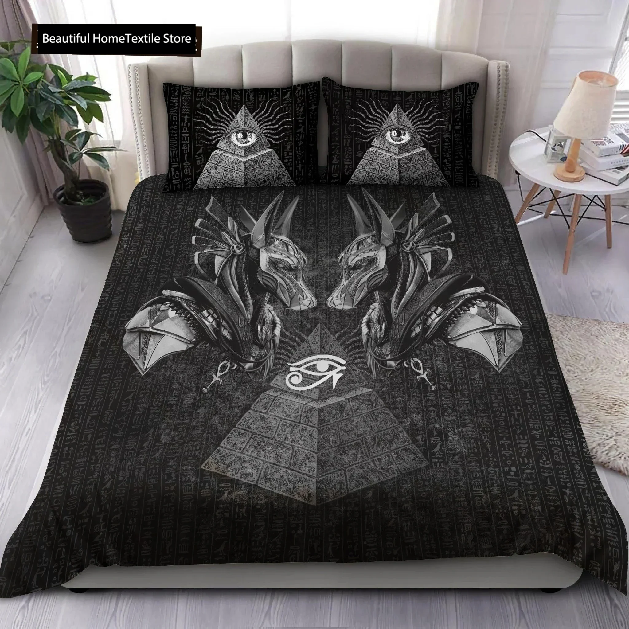 Ancient Egypt Anubis Egyptian  - Home Textiles Egypt ulasan dan harga