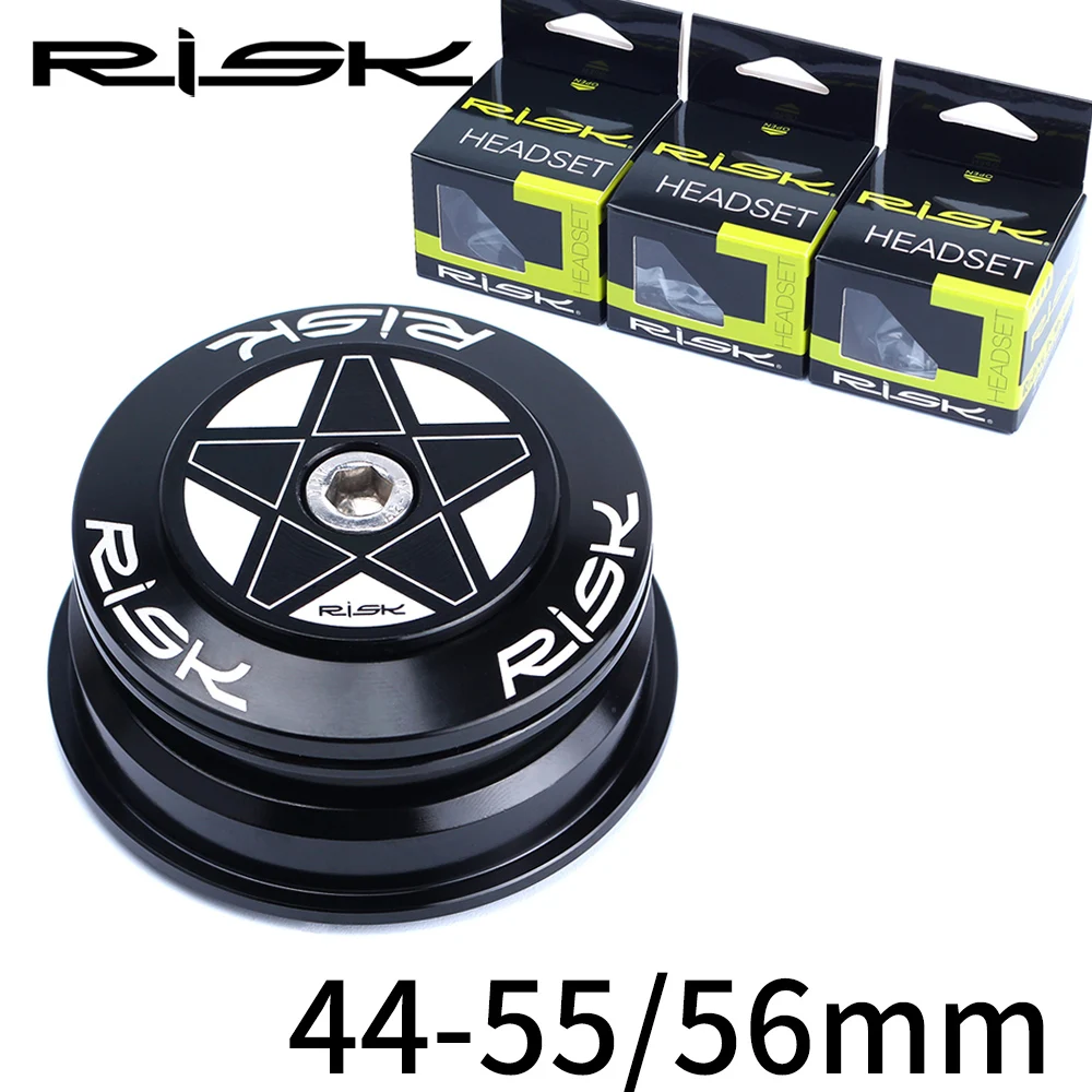 RISK MTB Bike Road Bicycle Headset 44-56/44-55 CNC 1 1/8\