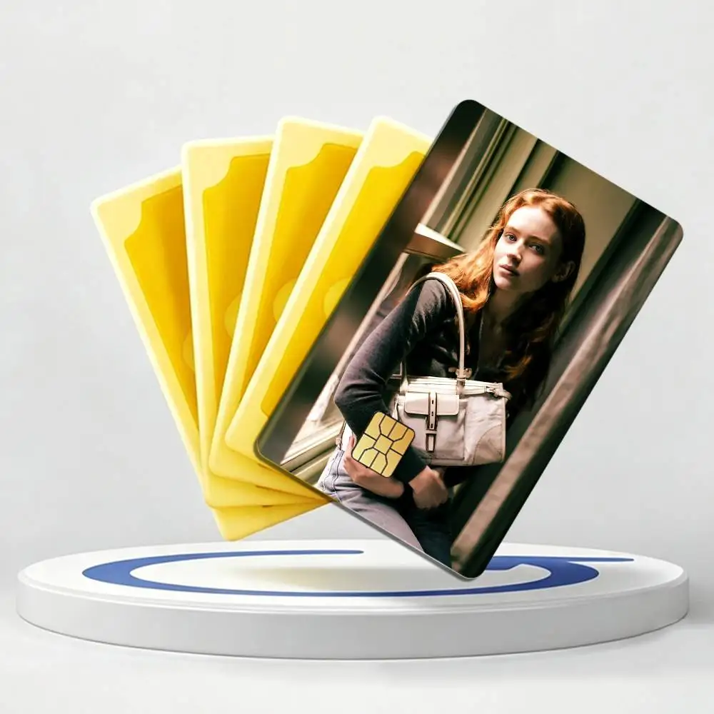 STH-Max S-Sadie Sink Card Stickers for Bank Access Protective Waterproof Film Cover Sticker Gift
