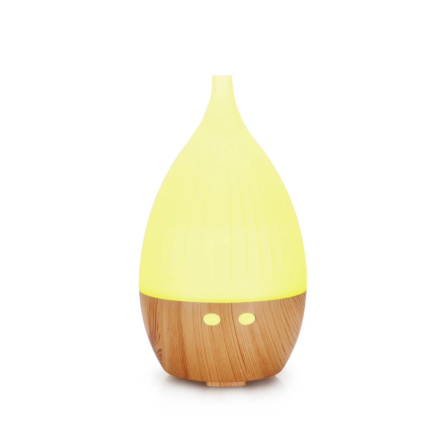 

130ml Mini Wood Aroma Diffuser USB Essential Oil Diffuser with 7 Color LED Night Light 5V Portable Air Humidifier Mist Maker