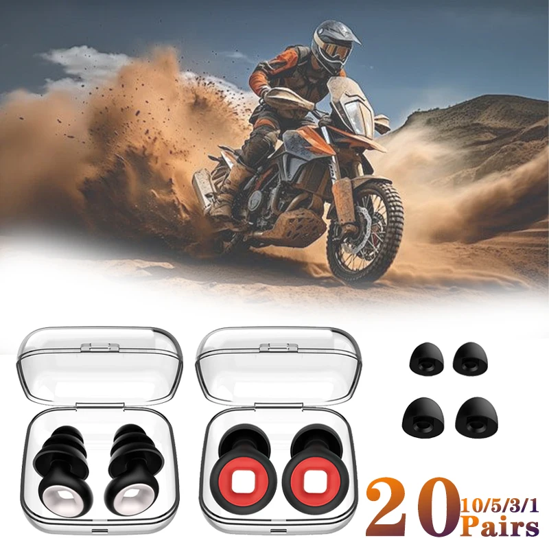 

1-20Pair Sleeping Noise-isolating Earplug Noise-canceling Earplug Swimming Earplugs Anti-noise Mute Earplugs Anti-noise Earplugs