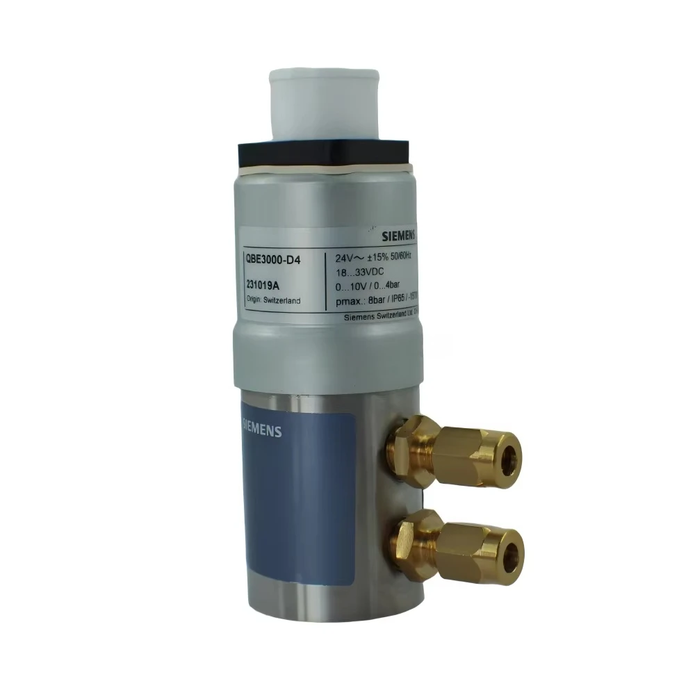 QBE3100-D1.6 HVAC System Differential Pressure Sensor 4-20ma for Mildly Corrosive Gas & Liquid Media